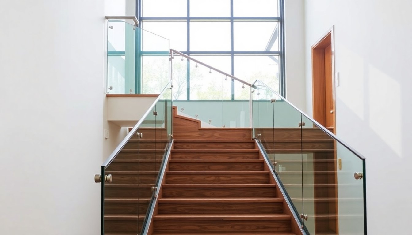 How to Install Glass Railings on Wooden Staircases: Step-by-Step Guide