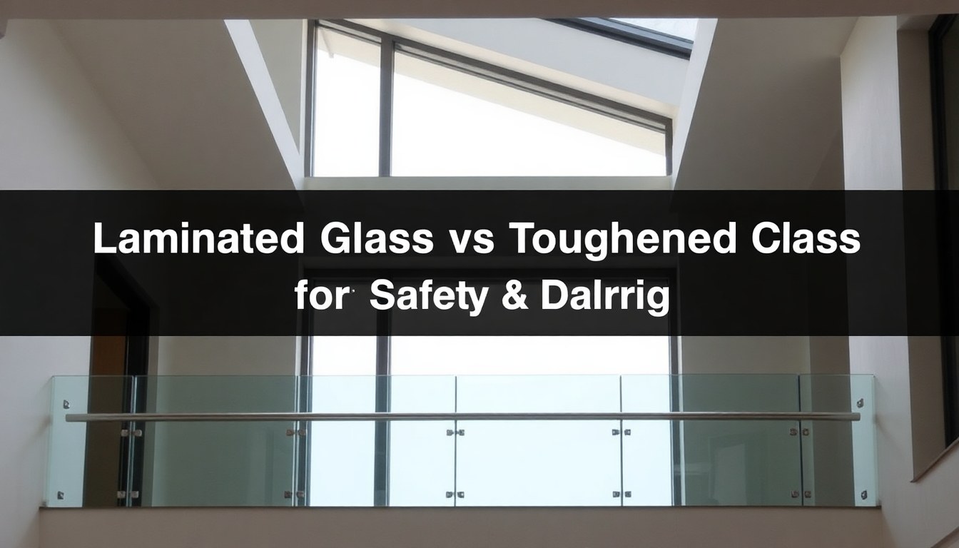 Laminated Glass vs Toughened Glass for Balcony Railings: Safety & Durability