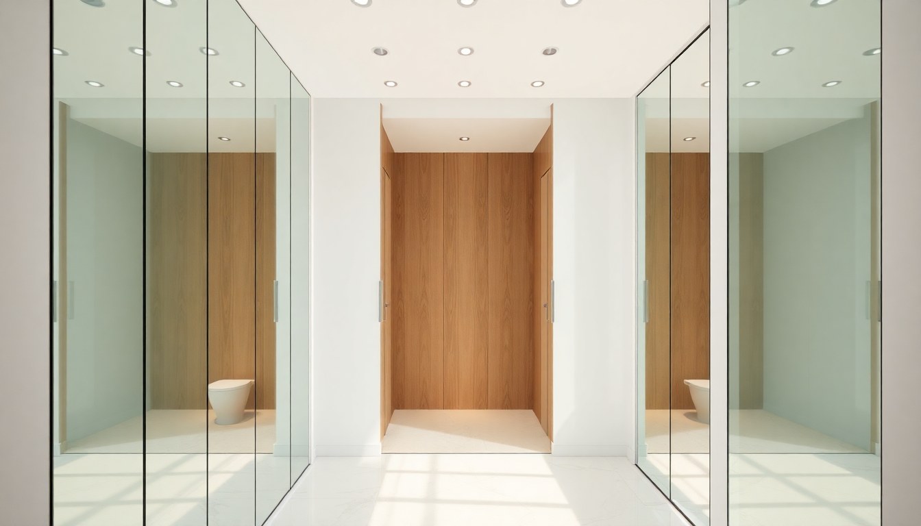 Mirror Glass Installation for Retail Fitting Rooms: Space & Psychology