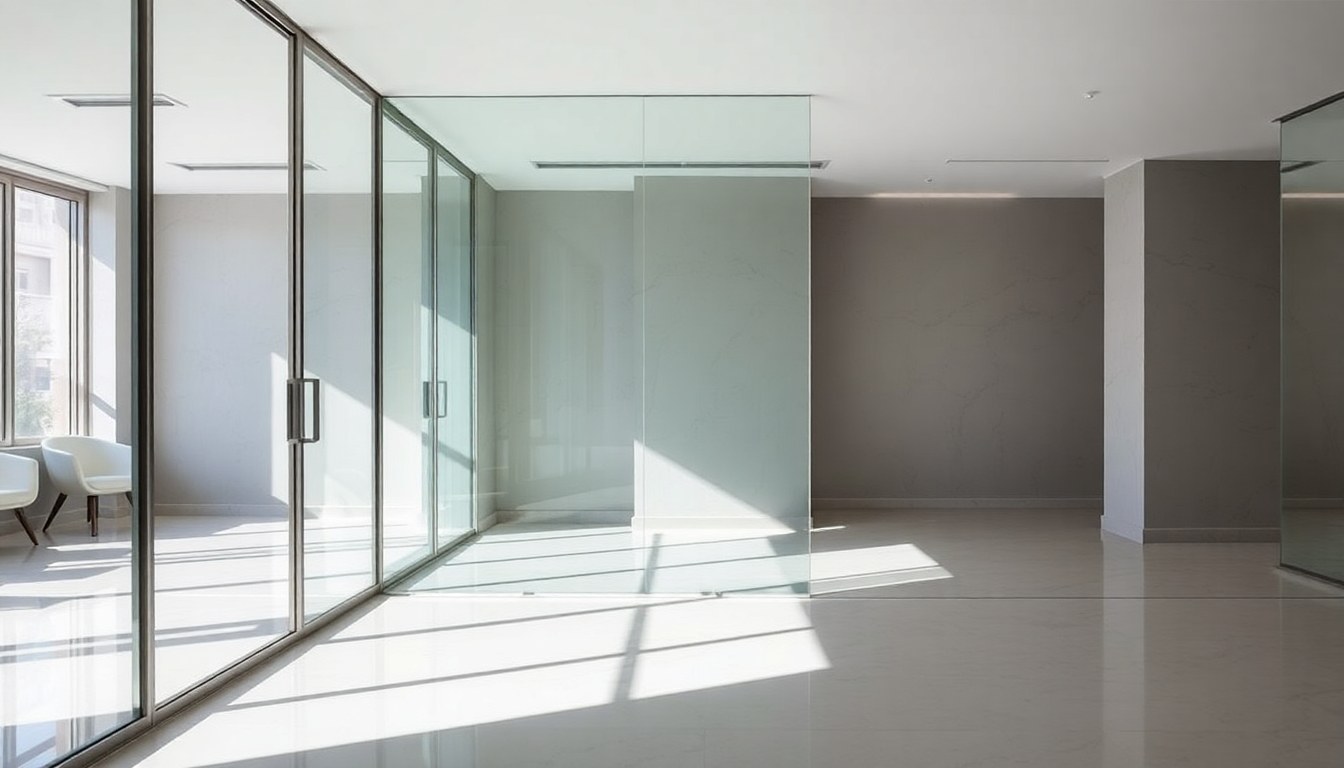 Mirrored Glass Partitions for Fitness Studios: Design Trends and Installation in Mumbai