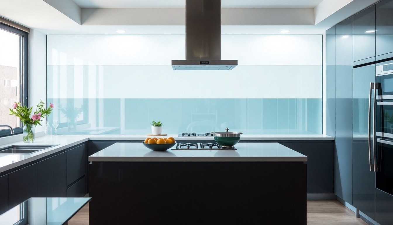 Mirrored Glass Splashbacks for Kitchens: Design Ideas, Installation & Maintenance