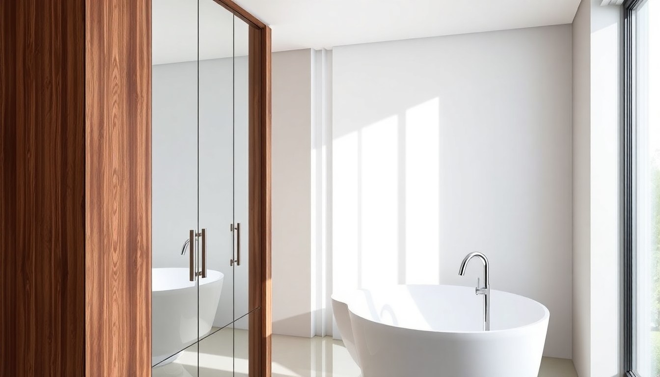Mirrored Wardrobe Doors: Anti-Fogging Coatings & Bathroom Durability