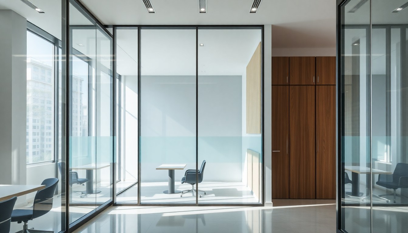 Office Cabin Glass Partition Soundproofing: Which Thickness Works Best?