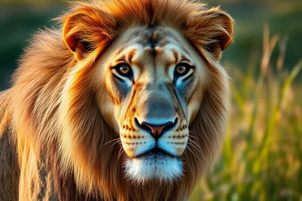 Majestic Lion Portrait
