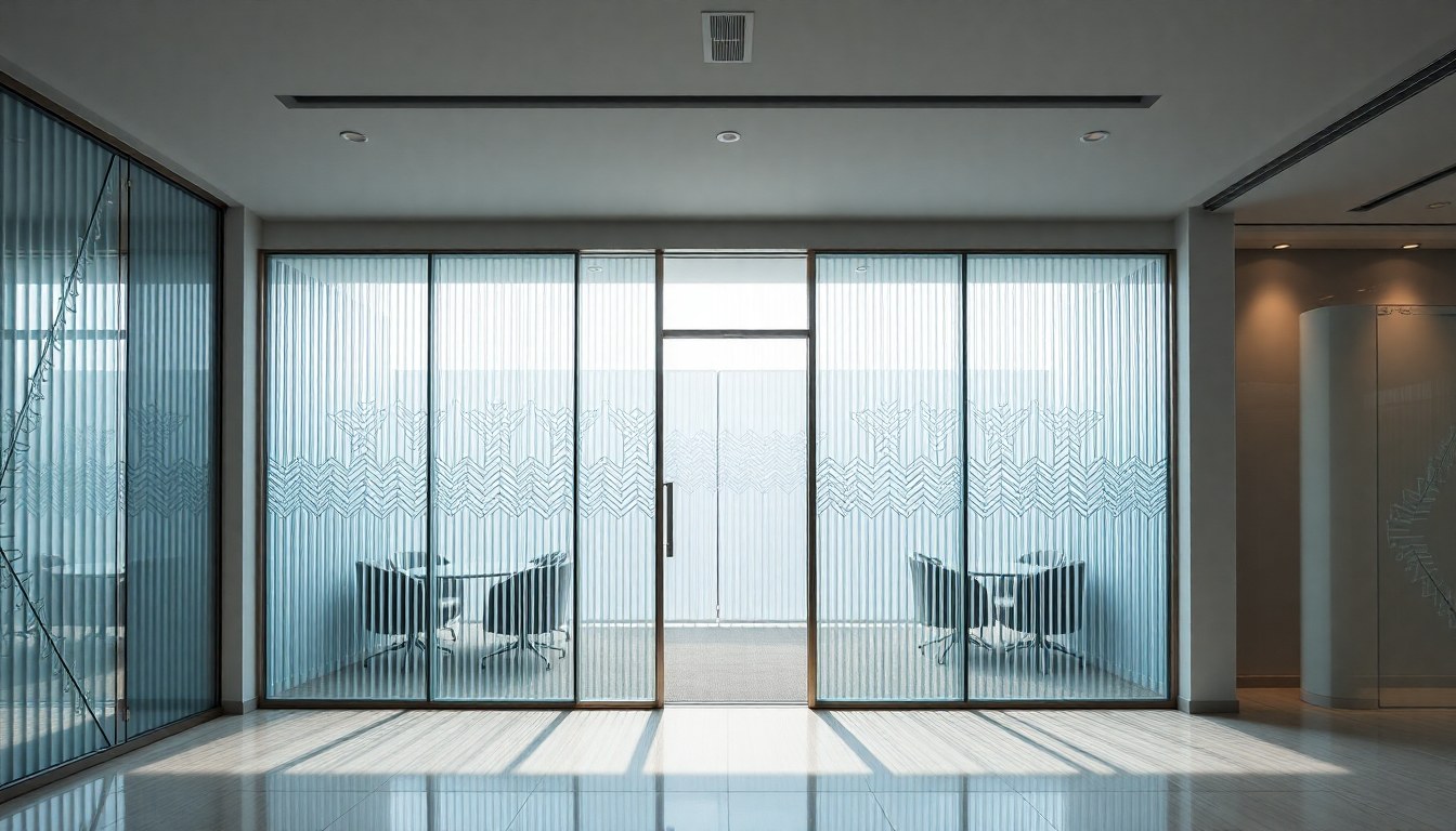 Reeded & Fluted Glass for Office Cabins: Distortion Levels & Privacy Balance
