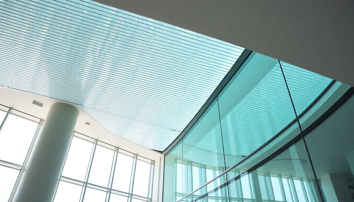 Reeded Glass for False Ceilings: Acoustic and Aesthetic Benefits in Commercial Spaces