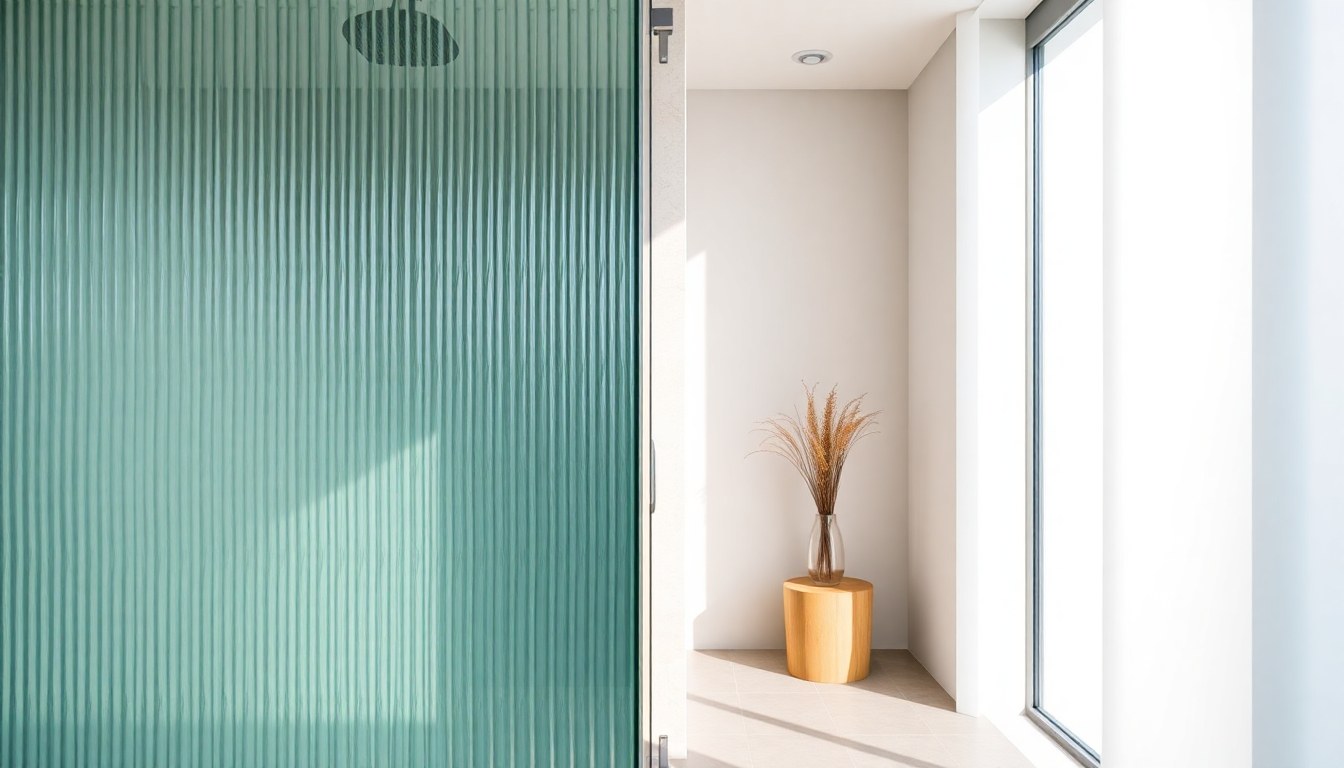 Reeded Glass for Shower Privacy: Optical Distortion vs. Obscurity Standards