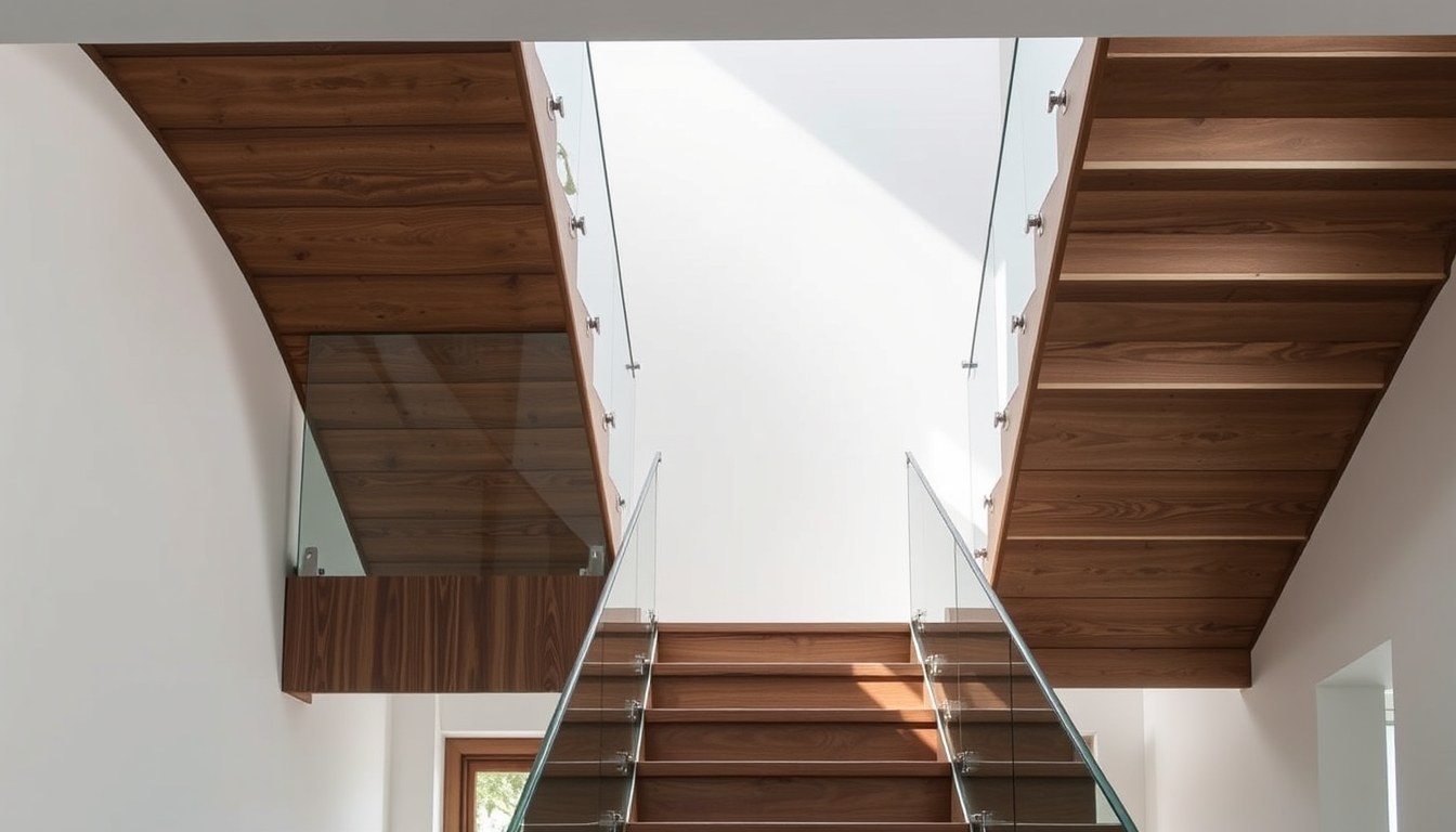 How to Retrofit Old Wooden Staircases with Frameless Glass Balusters
