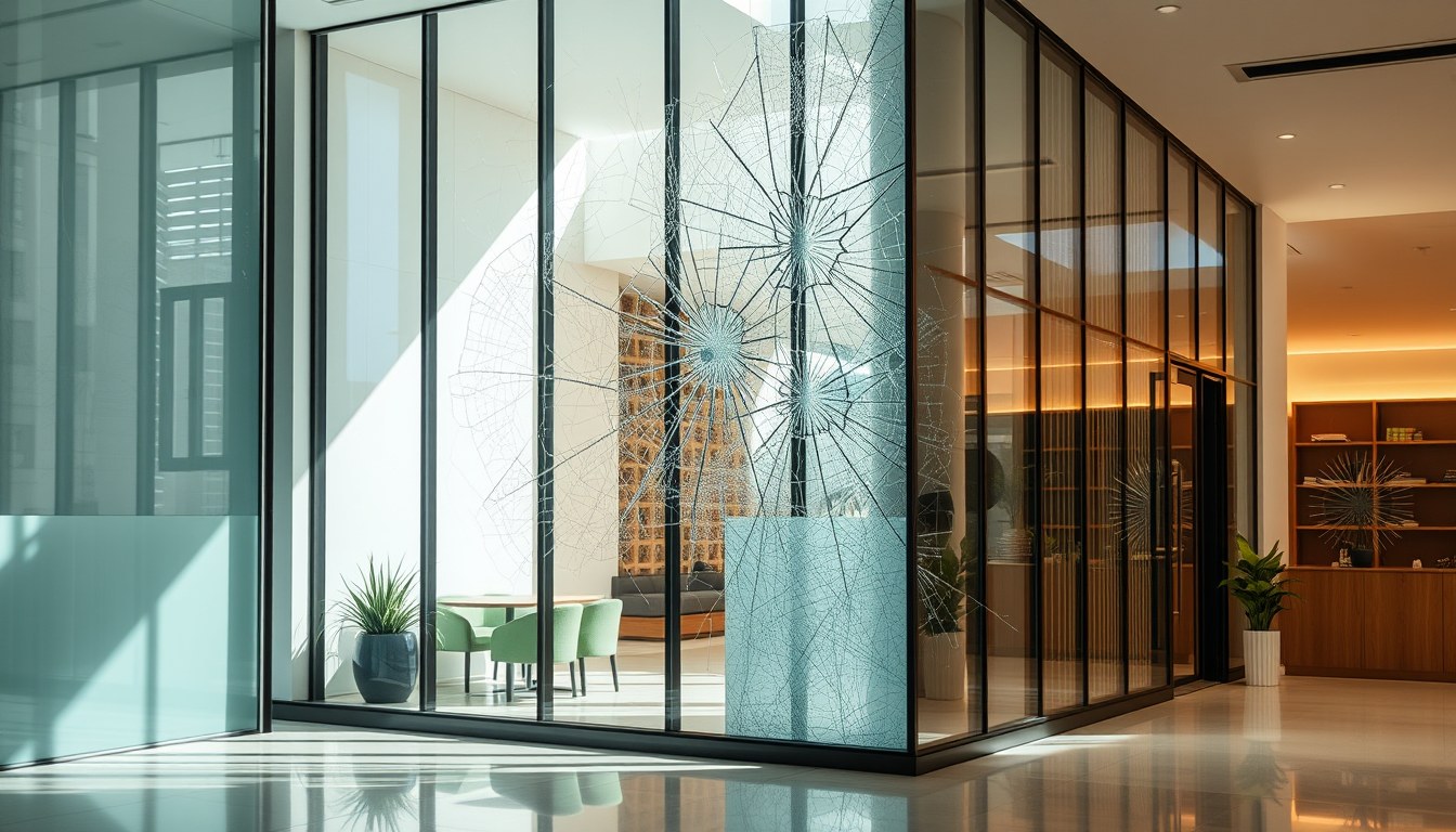 Shopfront Glass Facade Repair: Replacing Cracked Panes Without Closure