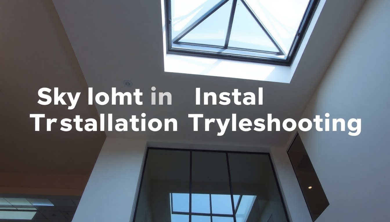 Skylight Installation Troubleshooting: Fixing Leaks, Condensation & Seal Failures