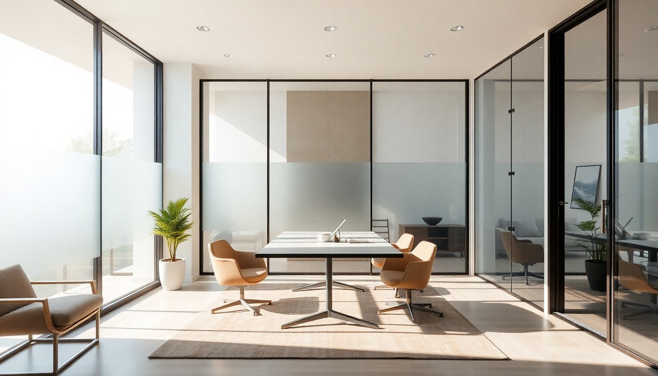 Switchable Smart Glass for Home Offices: Privacy on Demand