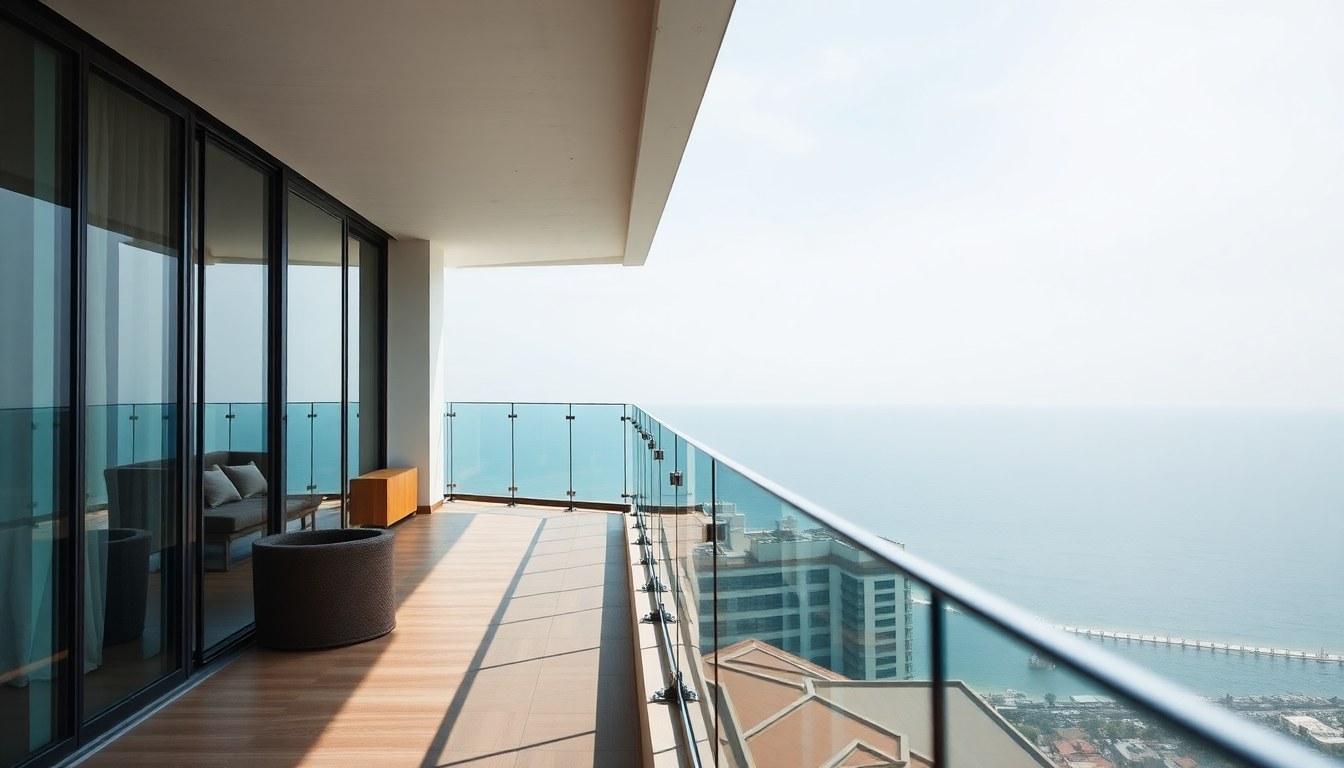 Tempered Glass Balcony Railings in Coastal Cities: Corrosion & Salt Spray