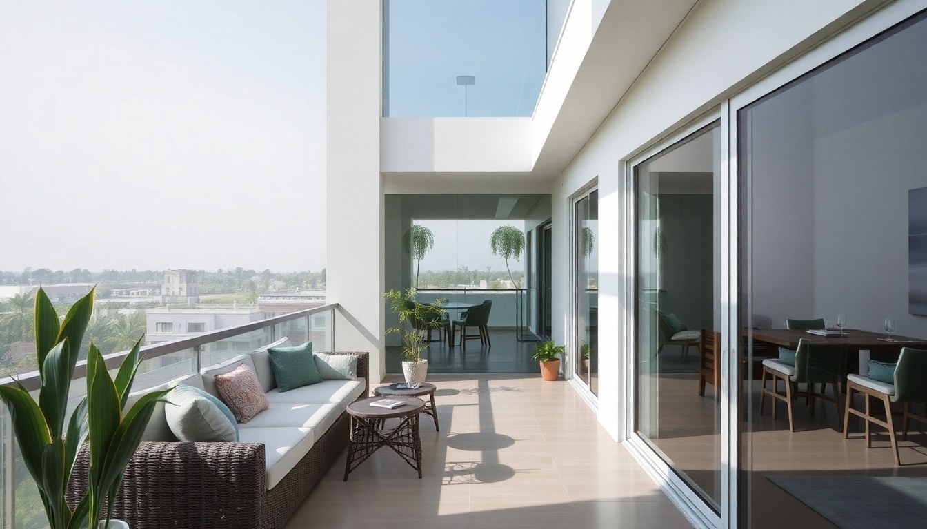 Tinted Glass for Balconies: Privacy, Heat Control & Design Options