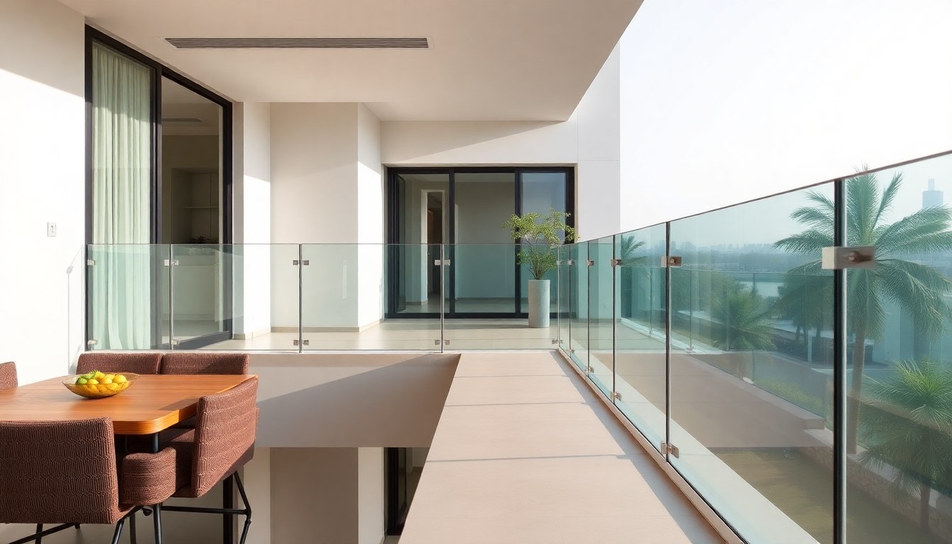Tinted Glass for Balcony Railings: UV Protection & Aesthetic Choices