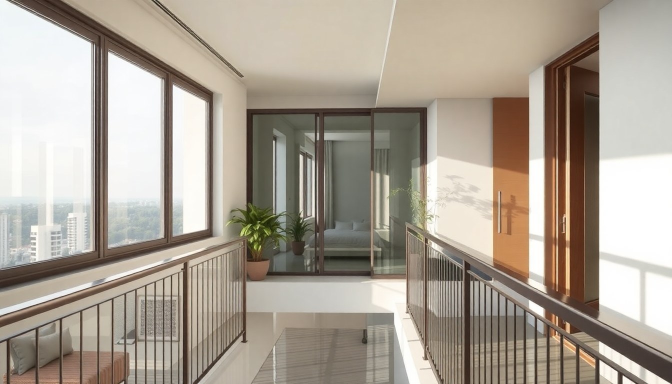 Tinted Glass for Balcony Railings: UV Protection & Privacy in Tropical Climates