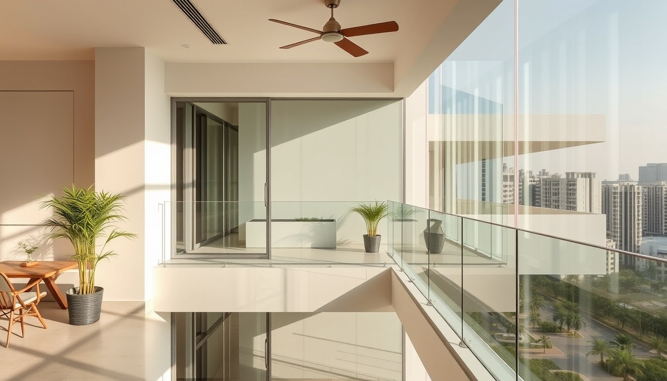 Tinted Glass for Balconies: UV Protection & Privacy Without Sunscreen