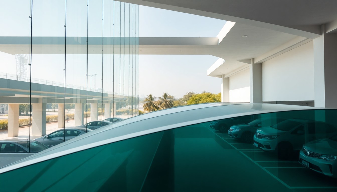 Tinted Glass for Car Parking Structures: UV Blocking and Glare Reduction