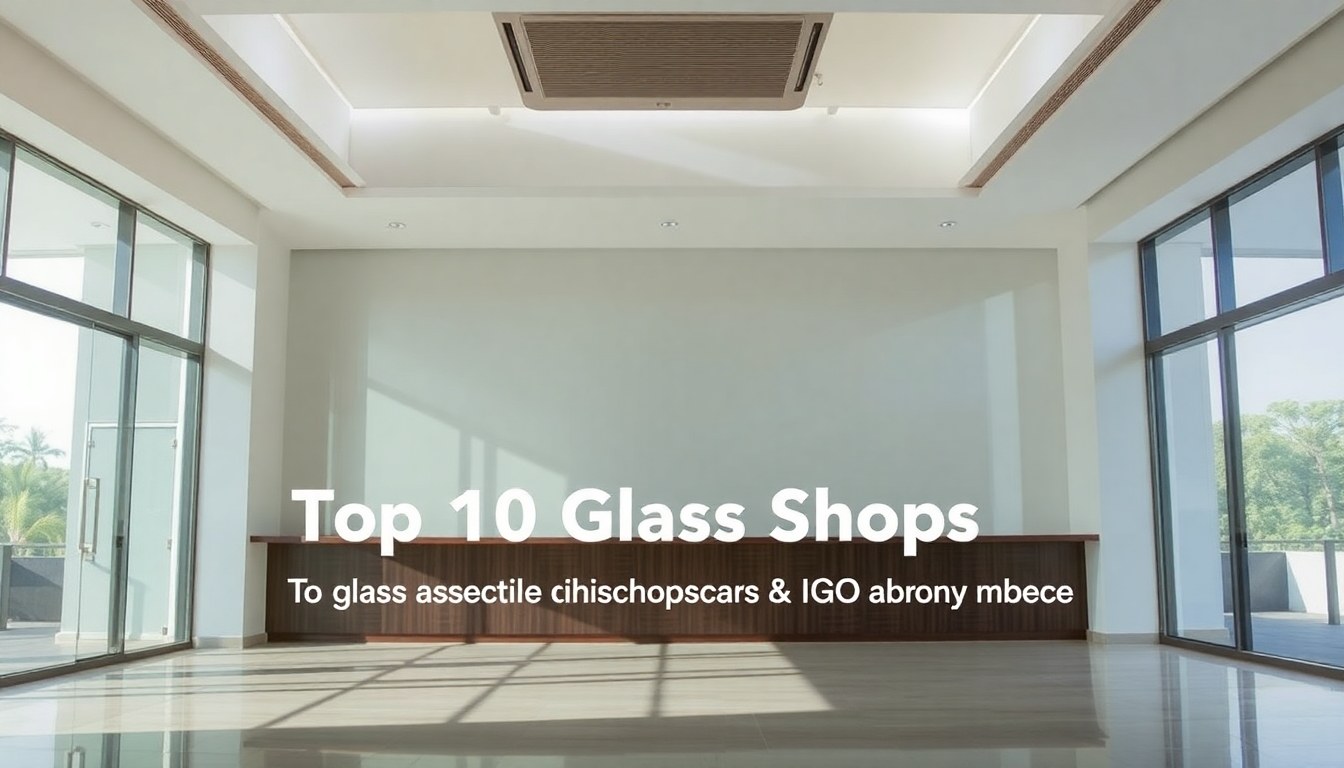 Top 10 Glass Shops in Kanpur for Toughened Glass and IGU Projects