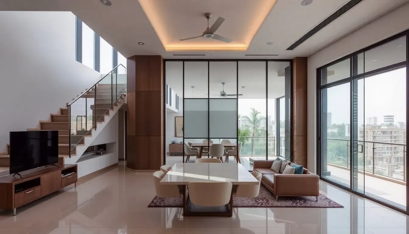 Top 10 Interior Designers in Gachibowli for Glass Partition Projects