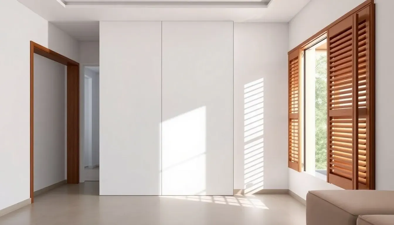 Wardrobe Glass Shutters vs Wooden Shutters: Complete Comparison for Indian Homes
